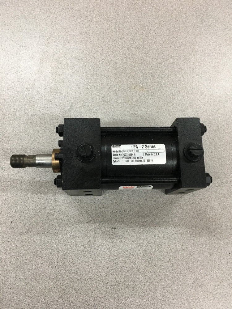 NEW NO BOX SCHRADER BELLOWS CYLINDER PA-2 SERIES PAC101301S 2.000