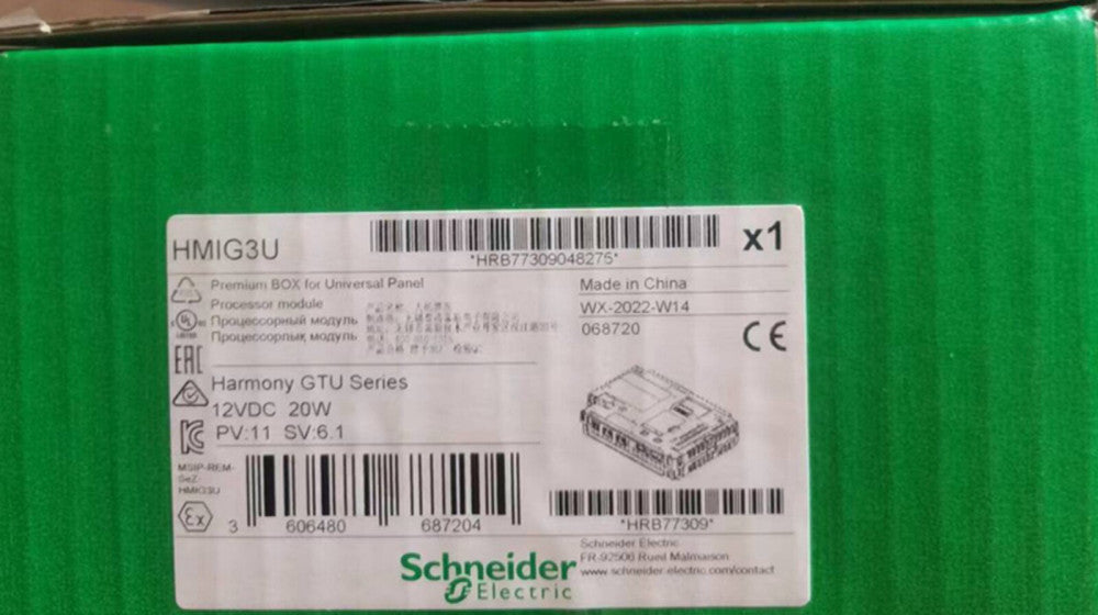 One Brand New Schneider HMI HMIG3U
