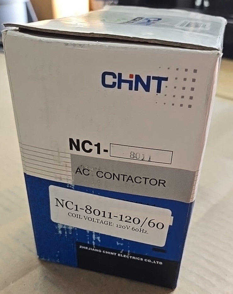 New Chint NC1 Series NC1-8011 80A AC Contactor 120V COIL 3POLE