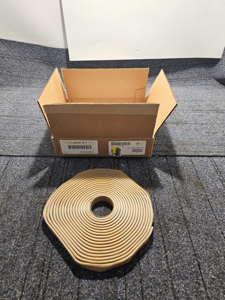 (QTY 4) Gasket Tape 29VK15 5/8 in Roll Wd, 300 in Overall Roll Length, Rubber