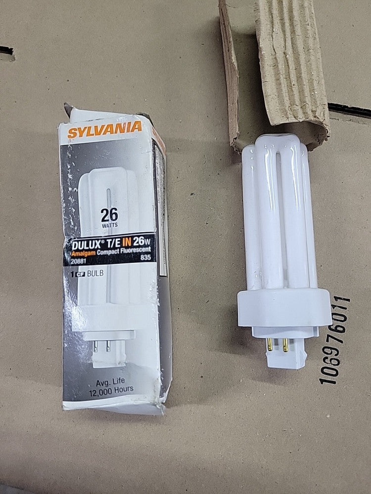 Sylvania 20881 CF26DT/E/IN/835/ECO Amalgam Compact Fluorescent 26W