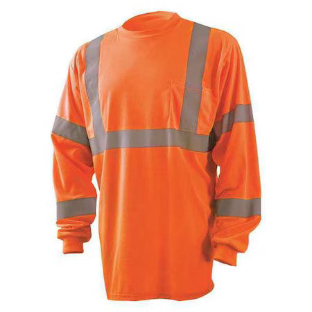 Occunomix Lux-Lsetp3b-Oxl T-Shirt, 3, R, Polyester, Orange, Xl