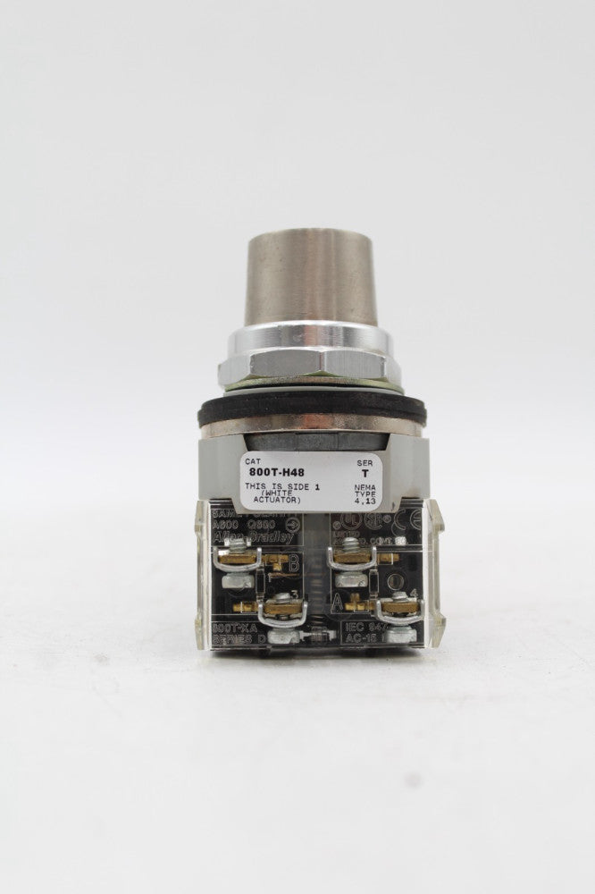 Allen-Bradley 800T-H48 Keyed Selector Switch *No Key