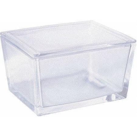 Wheaton 900303 Staining Dish W/Cover,Cap. 40 Slides,Pk6