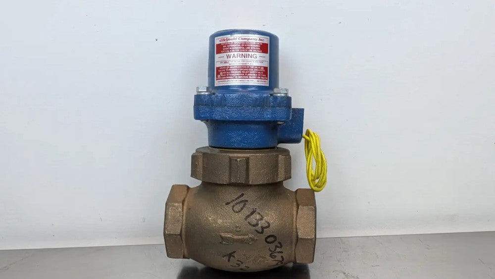 JD Gould Q4 230 Solenoid Valve Gasoline Diesel Fuel 2" 5-150 PSI NEMA 7 Explosio