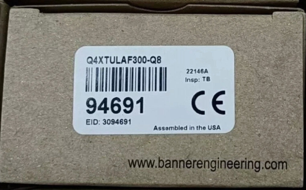 One Brand New Banner Q4XTULAF300-Q8 Distance measuring sensor-94691