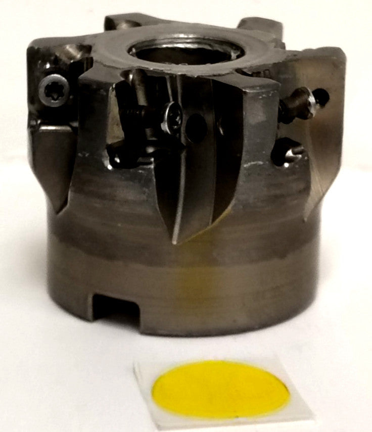 TUNGALOY 5 BLADE 2"DIAM INDEXABLE FACEMILL CUTTING TOOL TPQ11R200U0075A06