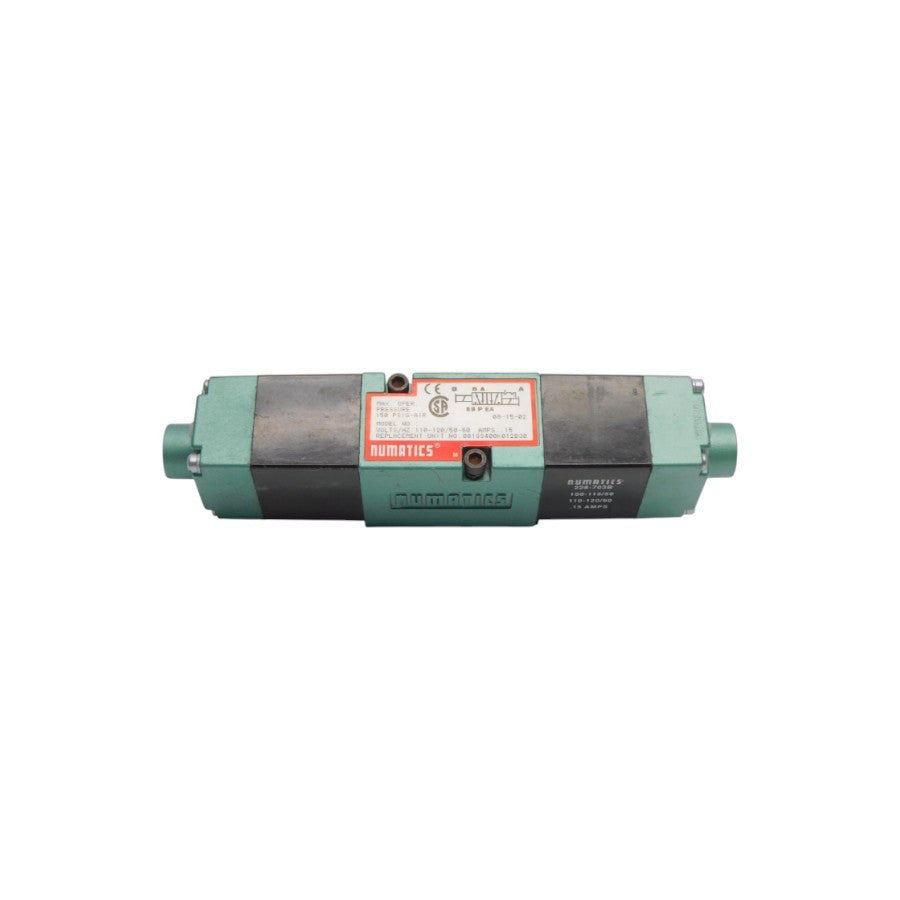NUMATICS 081SS400K012B30 110/120V .15A 150PSI NSNP