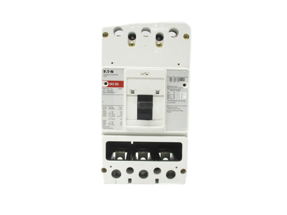 EATON HKD3400F KT3400T 600V 400A UNMP