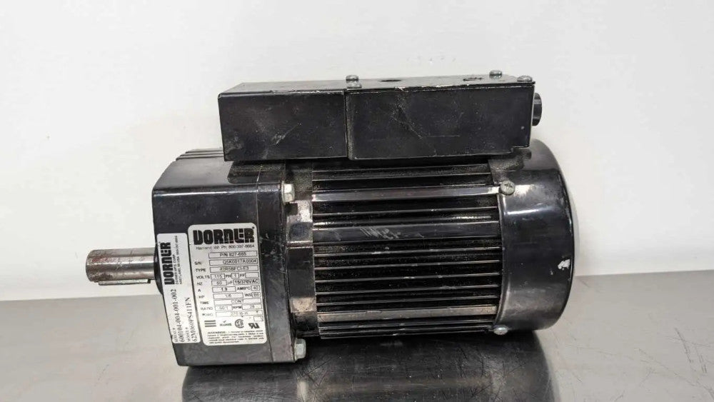 Bodine 42R5BFCI-E3 Gearmotor 62M060PS411FN 1/6HP 60:1 28 RPM Dorner 827-685 1...
