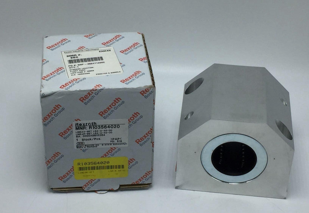NEW REXROTH LSA-A-40-DD LINEAR BEARING SET BORE 40MM R103564020