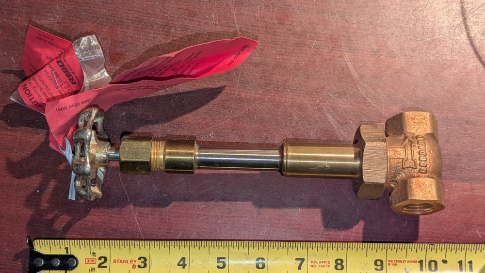 REGO® 326 Series B-326-4T6 Gate Cryo Valve 1/2" FNPT 600 psig -320 to 150°F NOS
