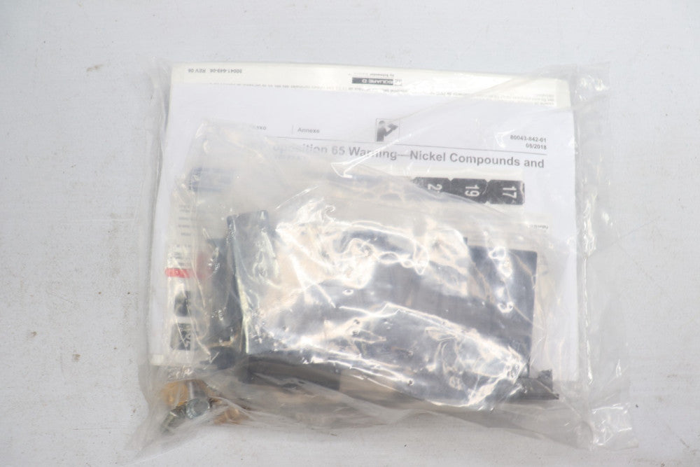 Schneider Backfed Main Circuit Breaker Barrier Kit 80043-842-01 - HARDWARE ONLY