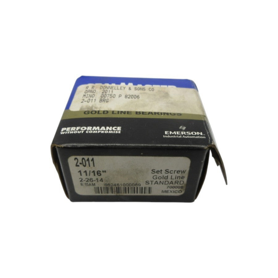 SEALMASTER 2-011 700008 11/16" NSMP