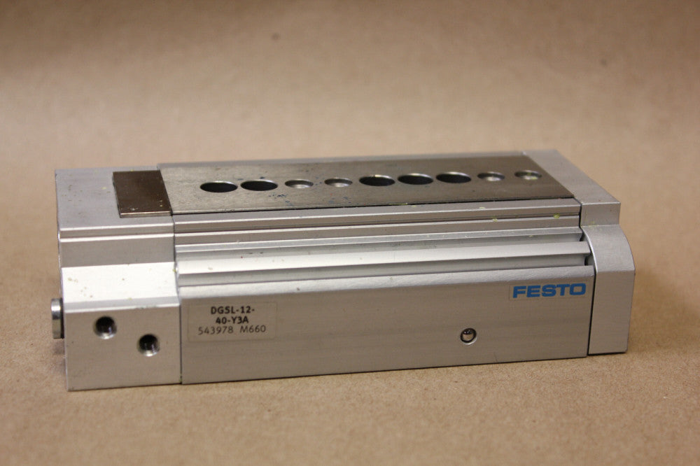 FESTO LINEAR SLIDE TABLE P/N: DGSL-12-40-Y3A