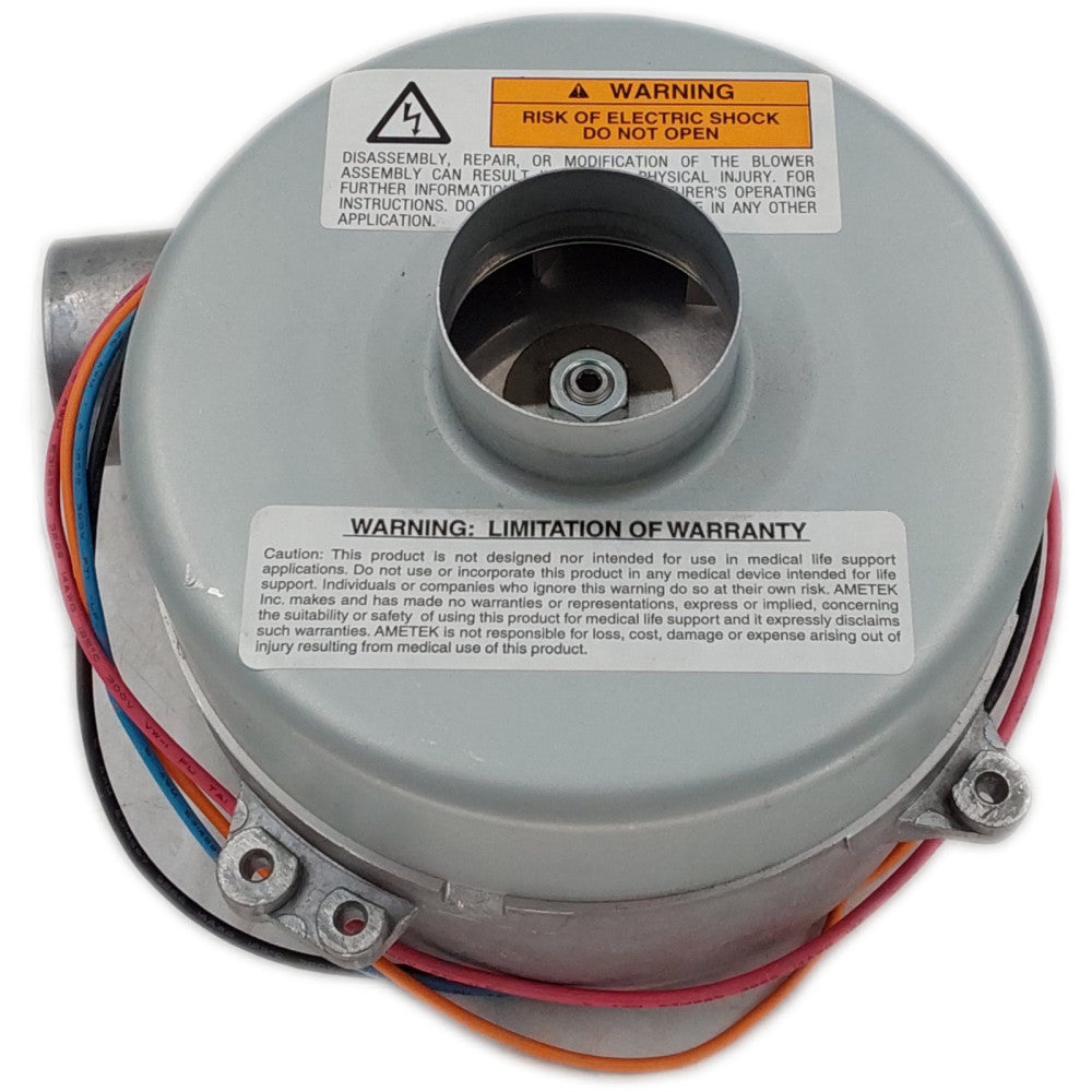 Ametek 150420-51 Windjammer Brushless Blower 5.7" 48 VDC Thru-Flow