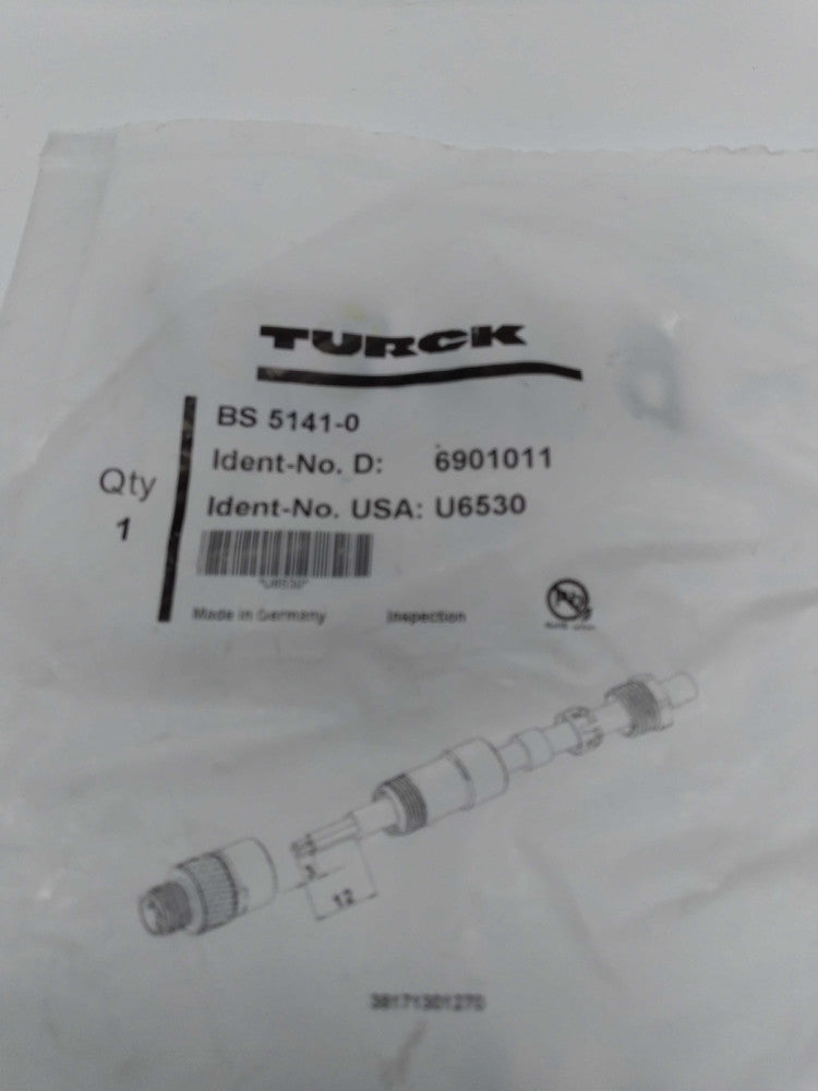 NEW TURCK BS 5141-0 Field-Wireable Connector U6530