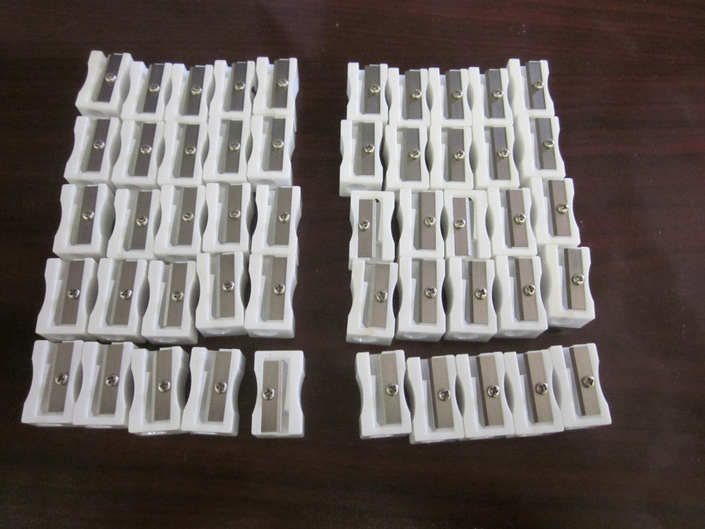 (Case of 7,200) Single Hole Pencil Sharpeners BULK CASE - GREAT FOR SCHOOLS!!