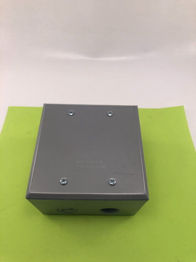 Electrical Box 2-Gang 5 inlets 1/2" E121488/LR57925 (4.5"x4.5"x2.7") Lot0f 12