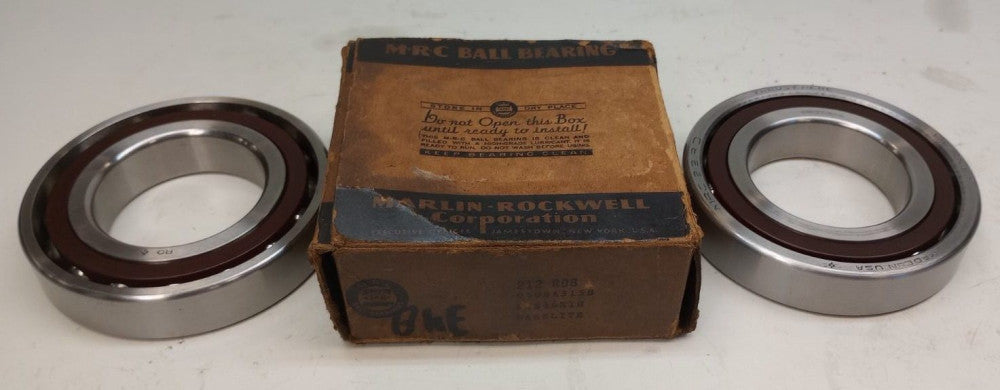 MRC 212 RDB-BKE Angular Contact Ball Bearing 60X110X22mm (Pack of 2)
