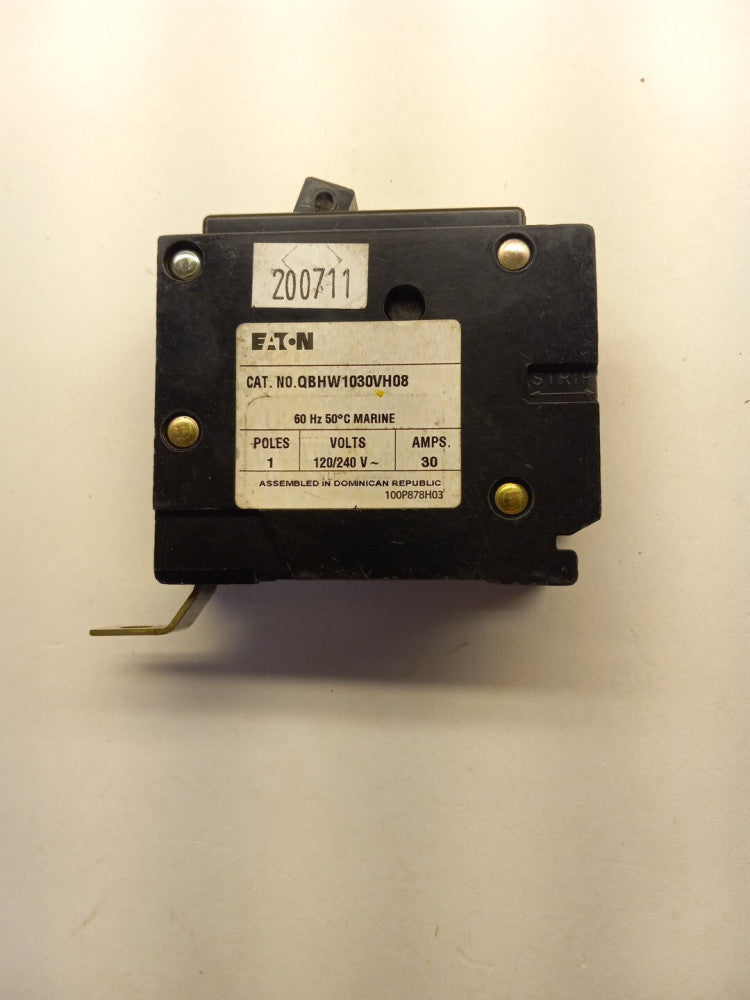 Eaton USD QBHW1030VH08 Miniature Circuit Breakers (MCBs) QBHW 1P 30A 240V 50/60H