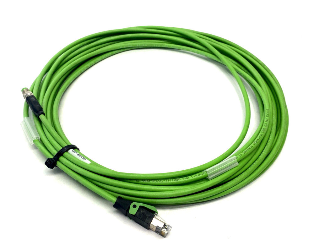 Murr Elektronik 7000-89721-7911000 Cordset M8 4-Pin Male A-Code To RJ45 10m