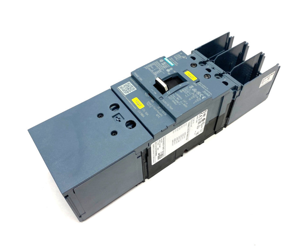 Siemens 3VA5150-6ED31-0AA0 Low-Voltage Molded Case Circuit Breaker 3-Pole 50A