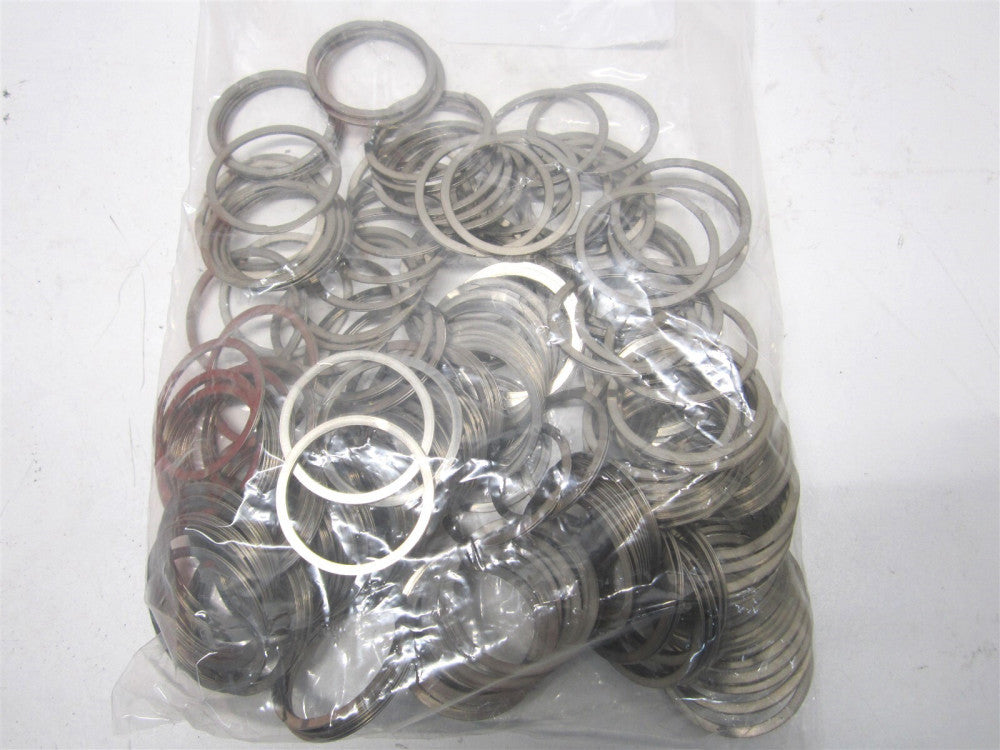 Rotor Clip (CG-175SJ) 1.65" x 1-3/4" SS External Spiral Retaining Ring - Qty 186