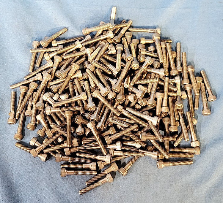 SOCKET HEAD CAP SCREW M6-1.0 X 35MM STAINLESS STEEL (LOT OF 180)