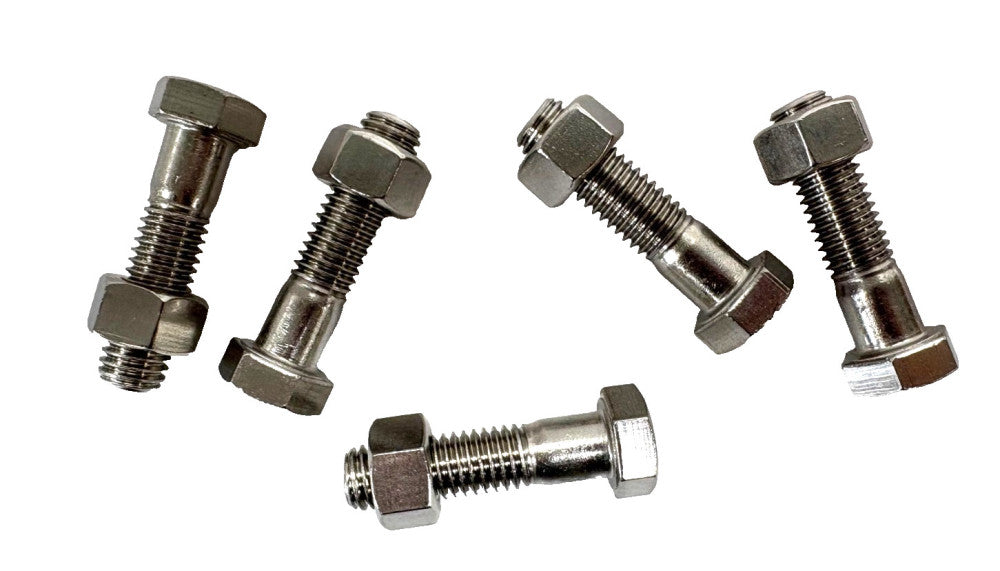 HILLMAN 3/8"-13 X 1-1/2 STAINLESS COARSE THREADED HEX BOLT *LOT OF 5*