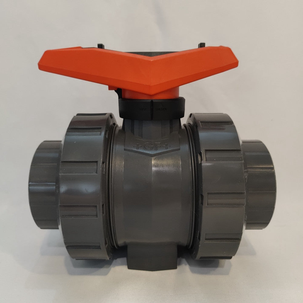 +GF+ Georg Fischer Ball Valve Type 546 PRO | d63DN50 | PVC-U | EPDM PN16