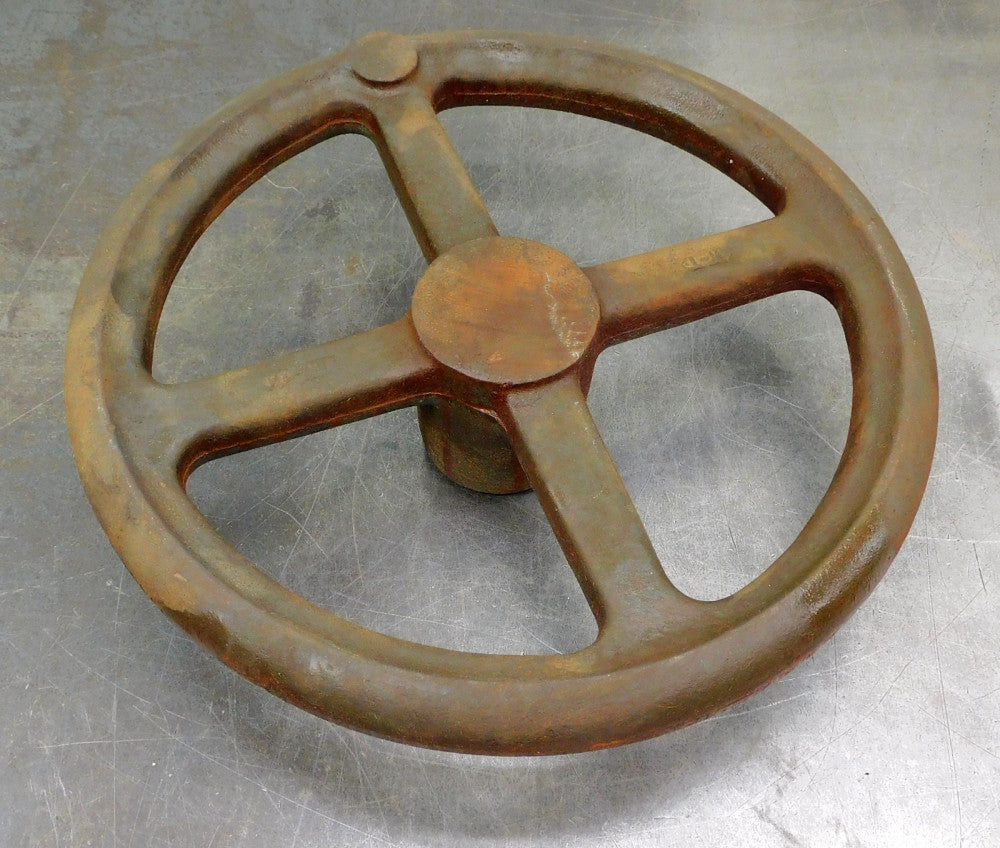 Morton Handwheel Casting 25206818454 Cast Iron Handwheel 14"