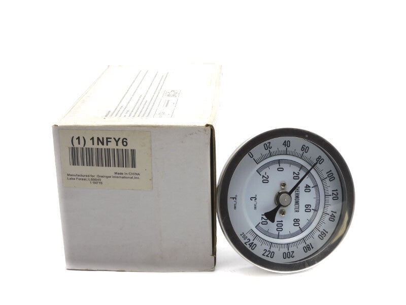 THERMOMETER 1NFY6 0-250'F NSMP