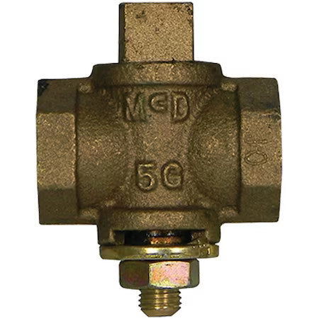 A.Y. Mcdonald 10596 1 1/4 Gas Plug Valve