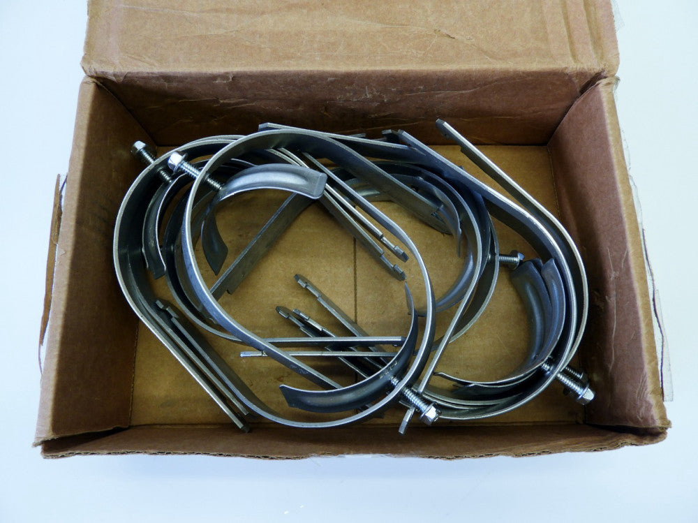 B-LINE B1564S PIPE/STRUT CLAMP, WITH SADDLE, 115 MM, E-ZINC (Box of 10)