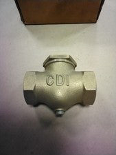 CDI 1" Cast Brass In Line Check Valve 2A165