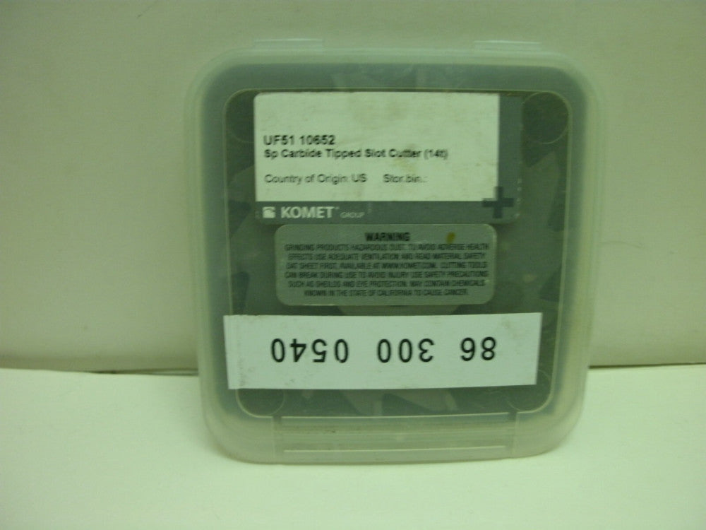 GAYLEE SAWS 74892 SP CARBIDE TIPPED SLOT CUTTER (14T) ID 1" OD 3" THK 1/16" NIB