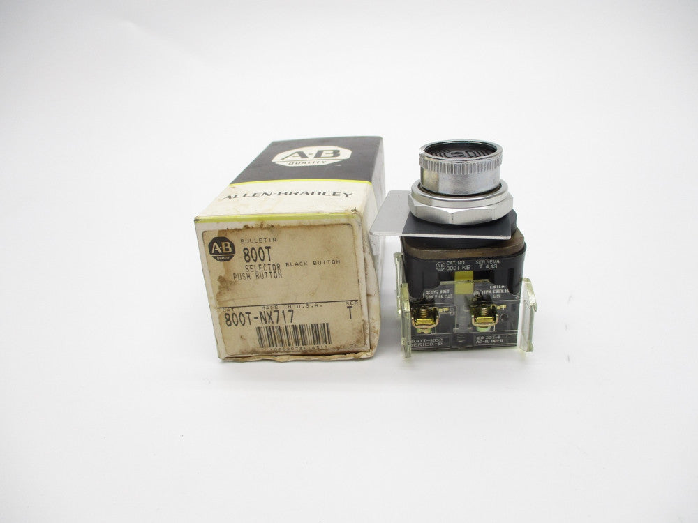 ALLEN BRADLEY 800T-NX717 SER. T (BK/YL) NSMP
