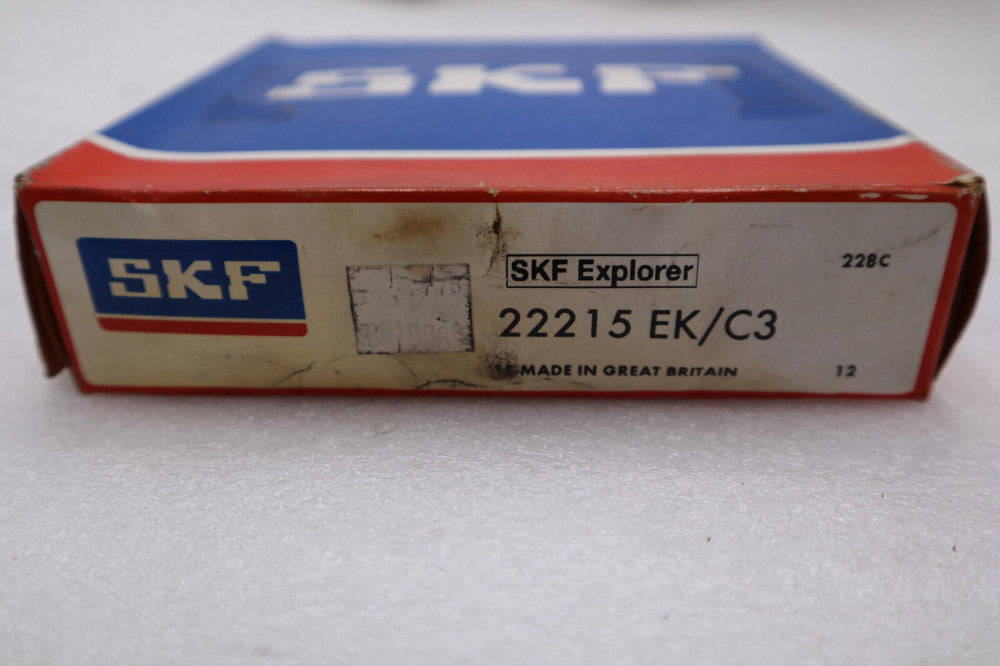 SKF 22215 EK/C3- SPHERICAL ROLLER BEARING NEW IN BOX STOCK H358A