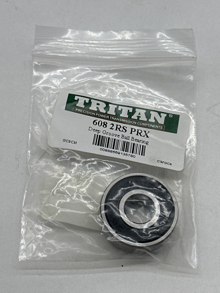 Tritan 608 2RS PRX Deep Groove Ball Bearing, 8mm Bore, Sealed
