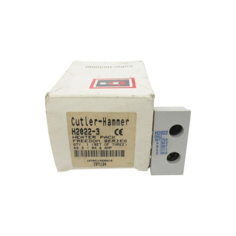 CUTLER HAMMER H2022-3 62.2-84.6A (PKG OF 3) NSMP