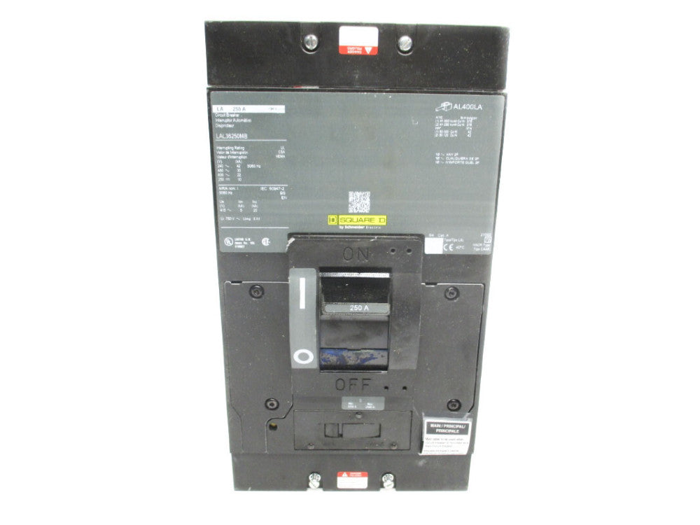SQUARE D LAL36250MB 600V 250A NSNP