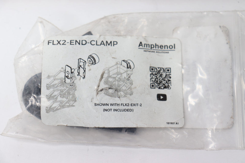 Amphenol Flextrax End Clamp Black 2" FLX2-END-CLAMP