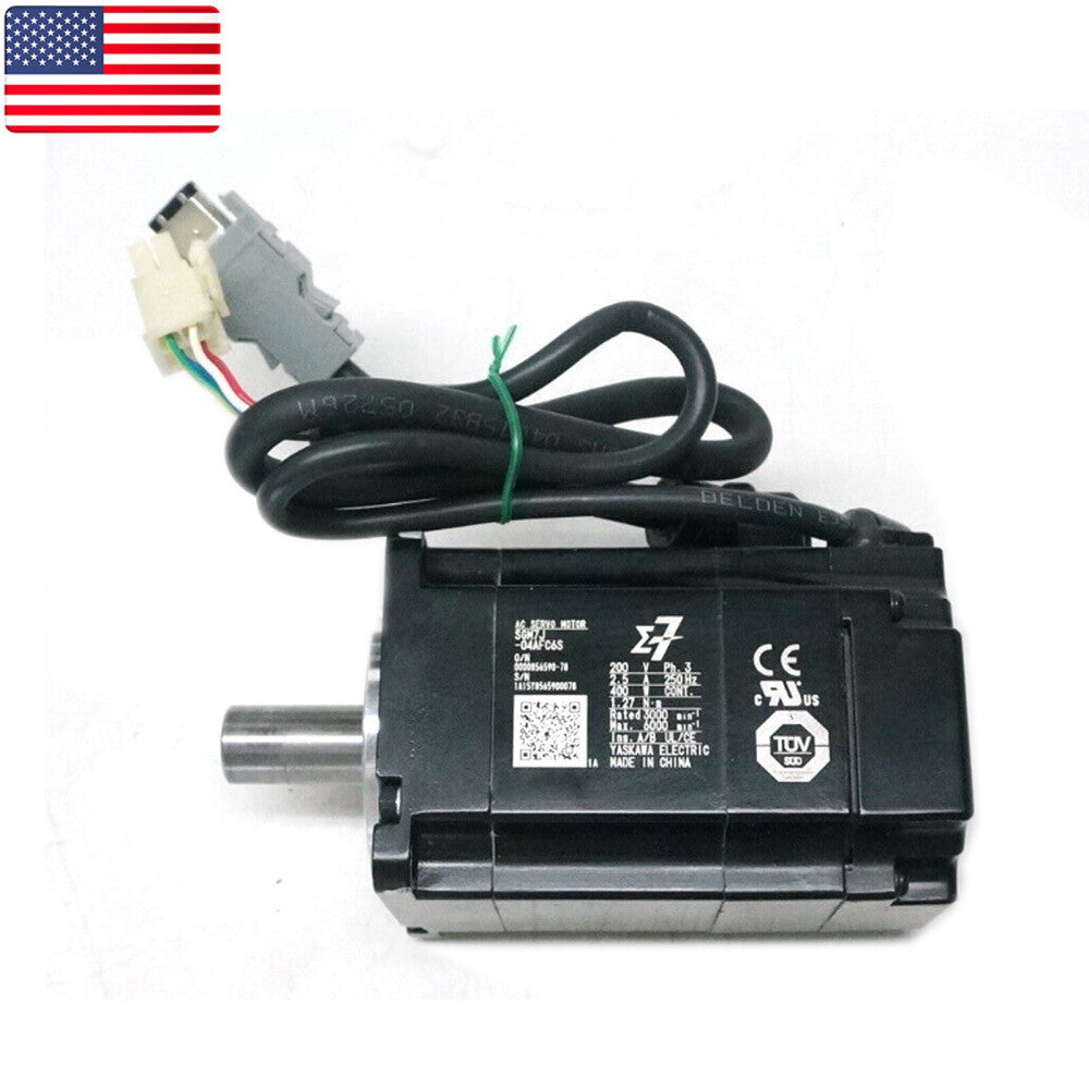 One Brand New YASKAWA SGM7J-04AFC6S Servo Motor SGM7J04AFC6S - US Stock