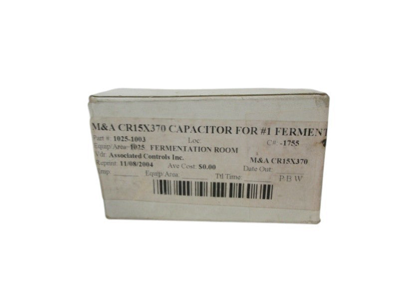 M&A CR15X370 CAPACITOR NSMP
