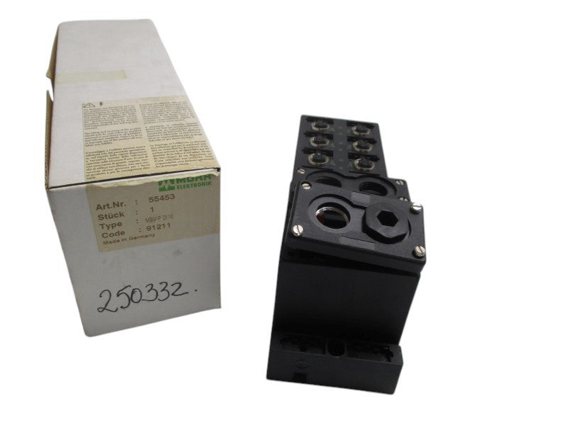 MURR ELEKTRONIK MBV-PDI16 55453 JUNCTION BOX NSMP