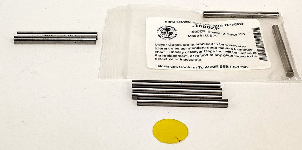 ASSORTED LOT OF MEYER GAGE PINS ****LOT OF 8****