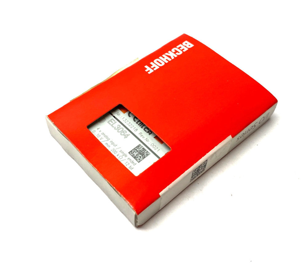 Beckhoff EL3064 EtherCAT 4-Channel Analog Input Terminal 0-10V