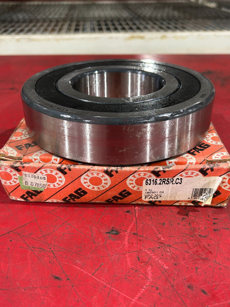 NEW IN BOX FAG DEEP GROOVE BALL BEARING 6316.2RSR.C3