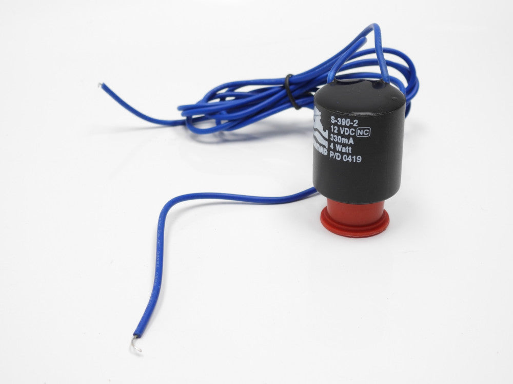 Bermad S-390-2 12 VDC Solenoid N.C. 330mA, 4-Watt, for Electric Irrigation